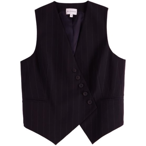 ALOHAS Vest Top Waistcoat Top - Picture 2 of 7
